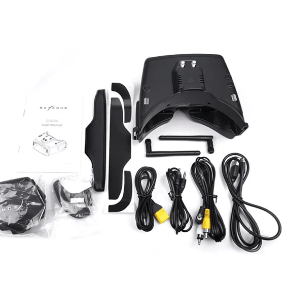 SKYZONE Cobra X V2 1280x720 5.8G 48CH Steadyview RapidMix Receiver With Head Tracker DVR FPV G0ggles Video Glasses for RC Drone